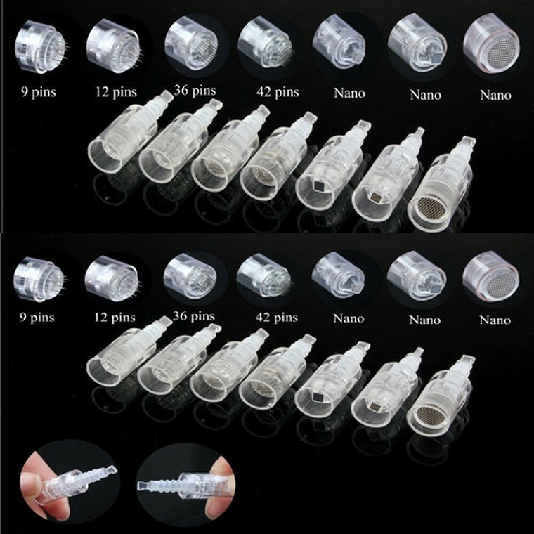 Micro Agujas Especiales Dermapen 1, 3, 5, 7 Y 9 Pin Santiago 21