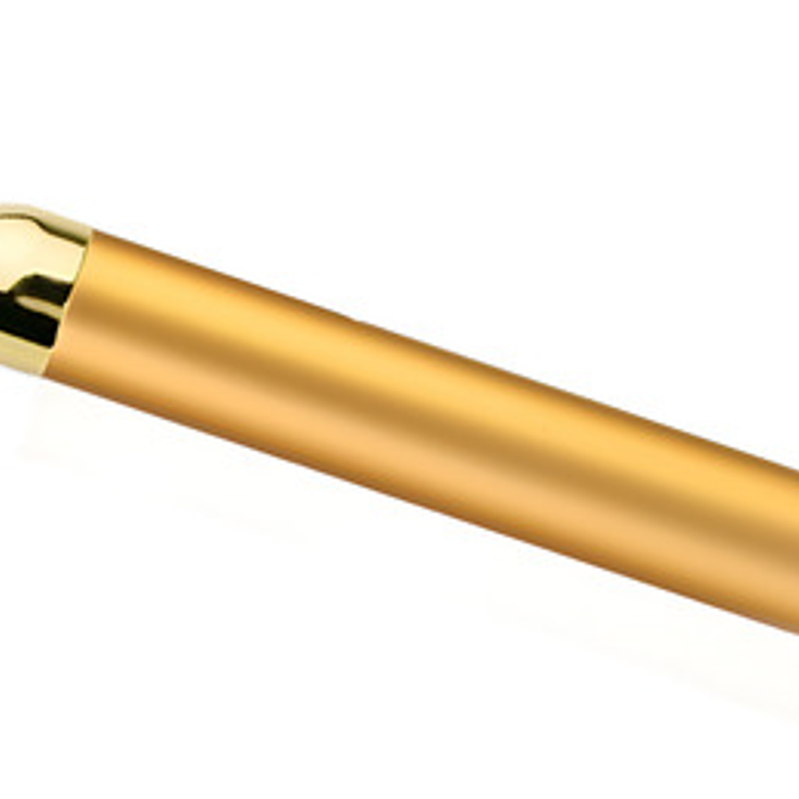 Rodillo Masajeador Facial Dorado Vibración Cuidado Piel 1