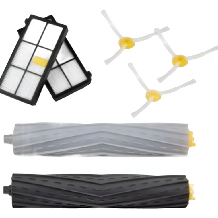 Kit Completo Filtros Rodillos Escobillas Para Irobot Roomba  1