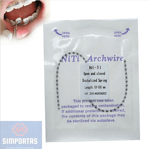 Resorte Distalizado Ortodoncia Open And Closed 2u Santiago