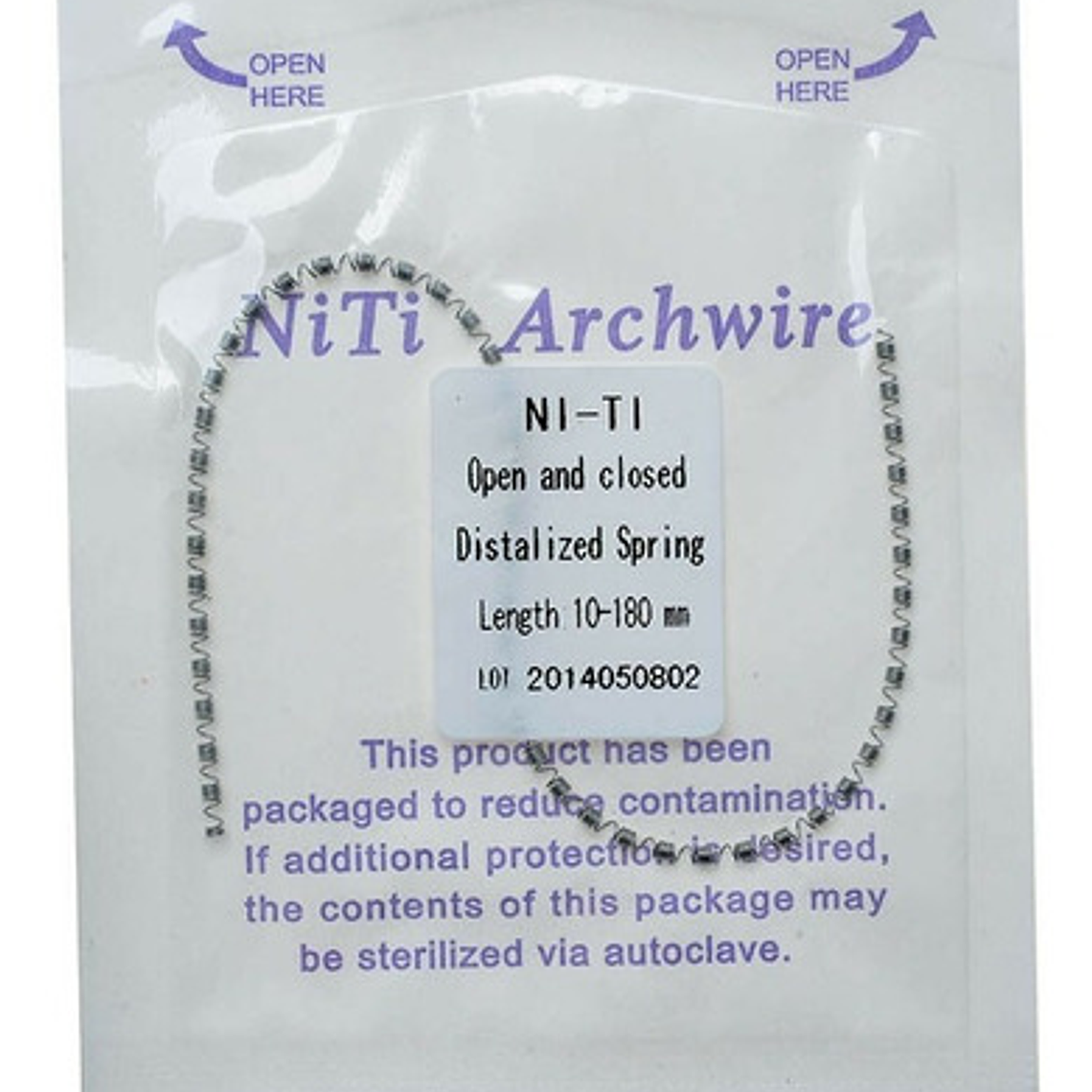 Resorte Distalizado Ortodoncia Open And Closed 2u Santiago 6