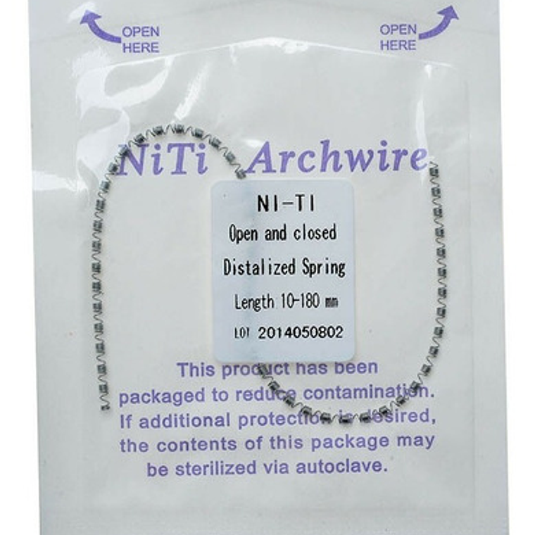 Resorte Distalizado Ortodoncia Open And Closed 2u Santiago 6