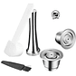 Set Completo 3 Cápsulas Reutilizables Acero Para Nespresso  - Miniatura 7