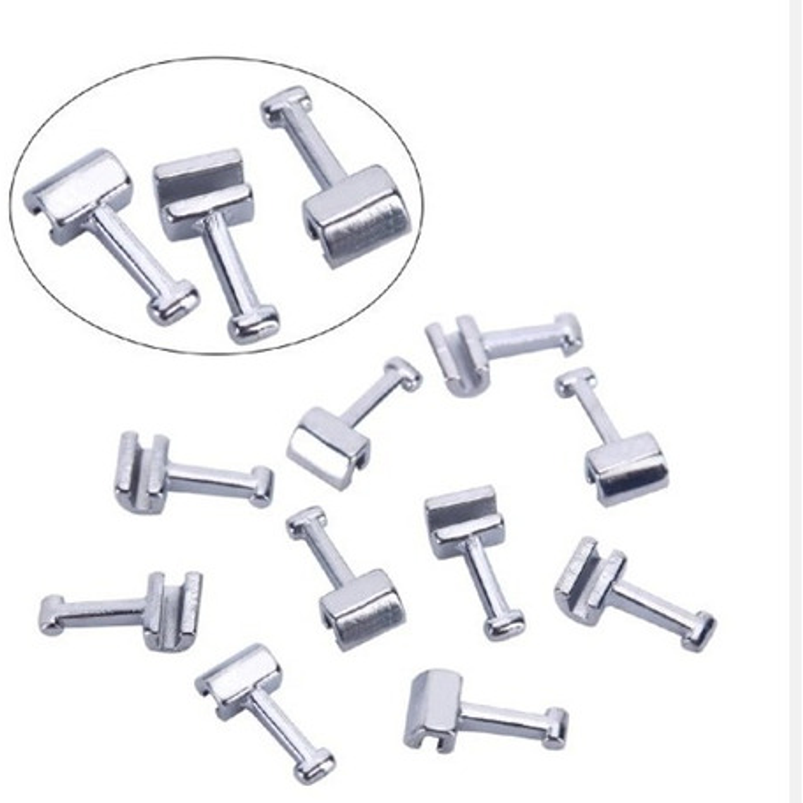 Crimpables Hook Ortodoncia Bolsita 10u Santiago 20