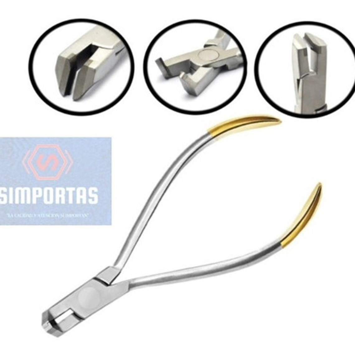 Alicate Ortodoncia Acero Corte Distal Santiago 4