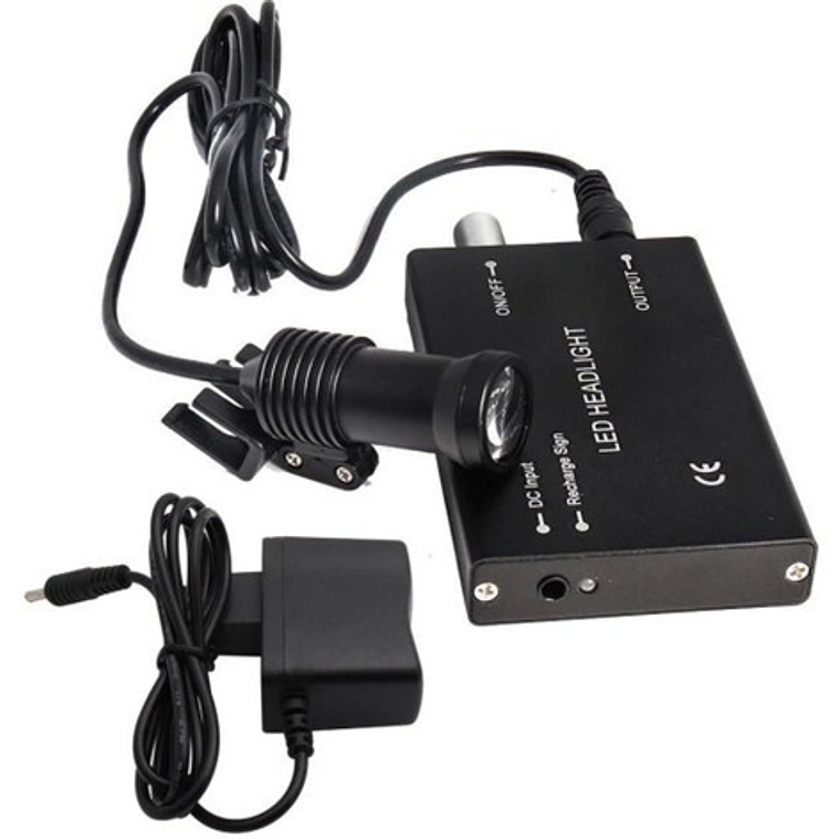 Lupas Binoculares Quirúrgicas 3.5 X 420 Luz Led Maletín Stgo 7