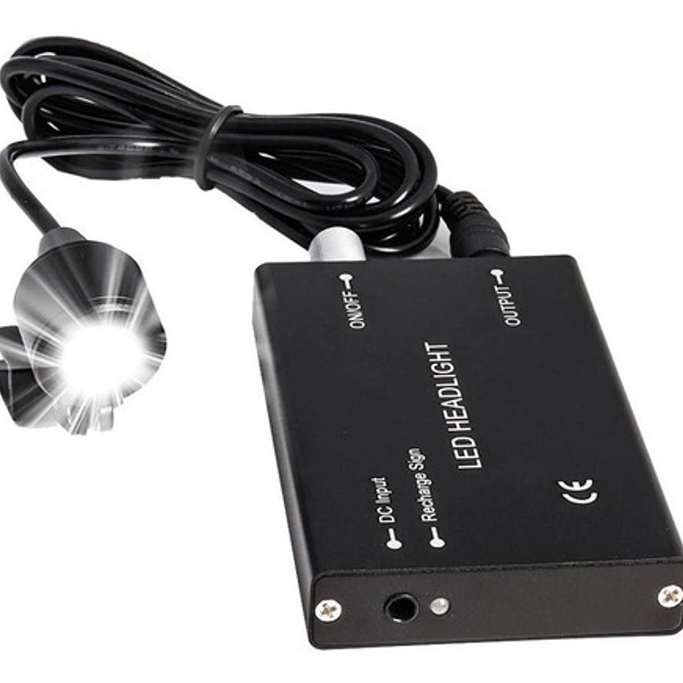 Lupas Binoculares Quirúrgicas 3.5 X 420 Luz Led Maletín Stgo 8