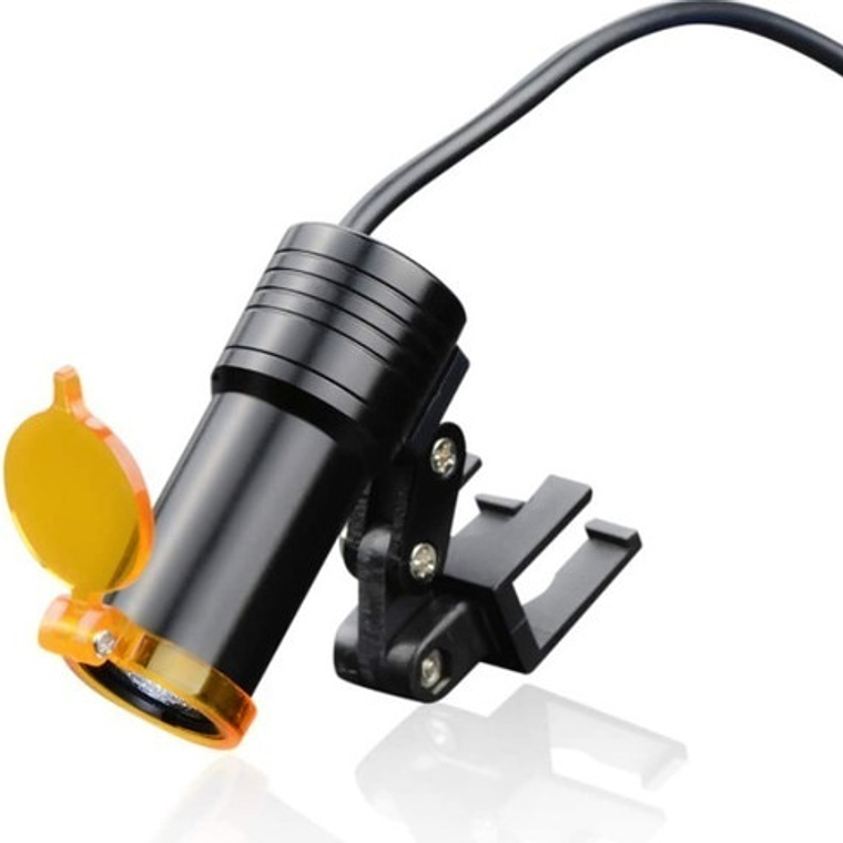 Lupas Binoculares Quirúrgicas 3.5 X 420 Luz Led Maletín Stgo 24