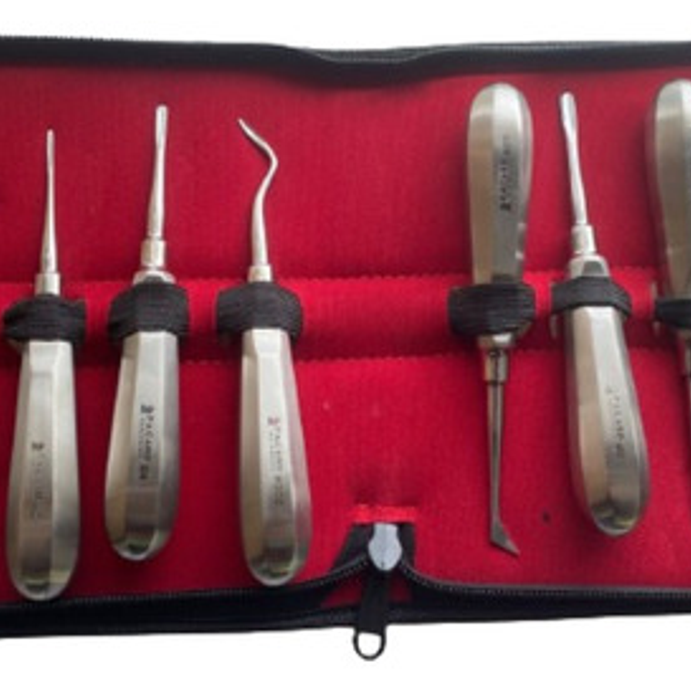 Elevadores Exodoncia Set De 10u Dental Incluye Winter Stgo. 1
