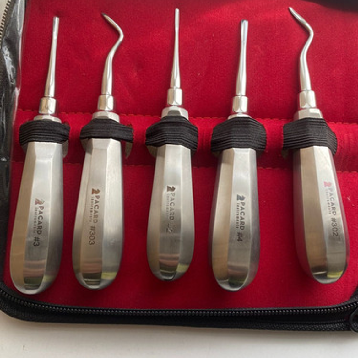 Elevadores Exodoncia Set De 10u Dental Incluye Winter Stgo. 8