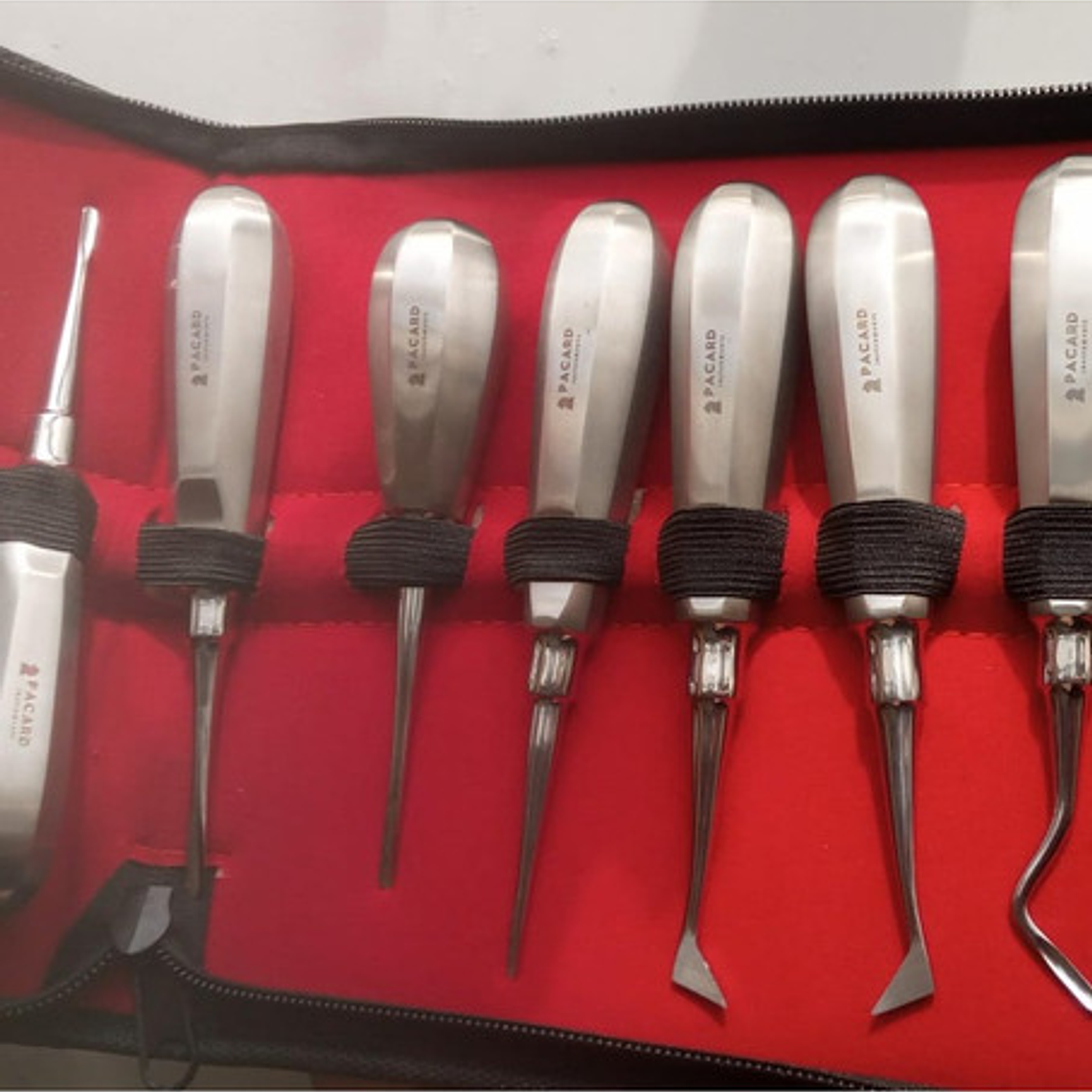 Elevadores Exodoncia Set De 10u Dental Incluye Winter Stgo. 9