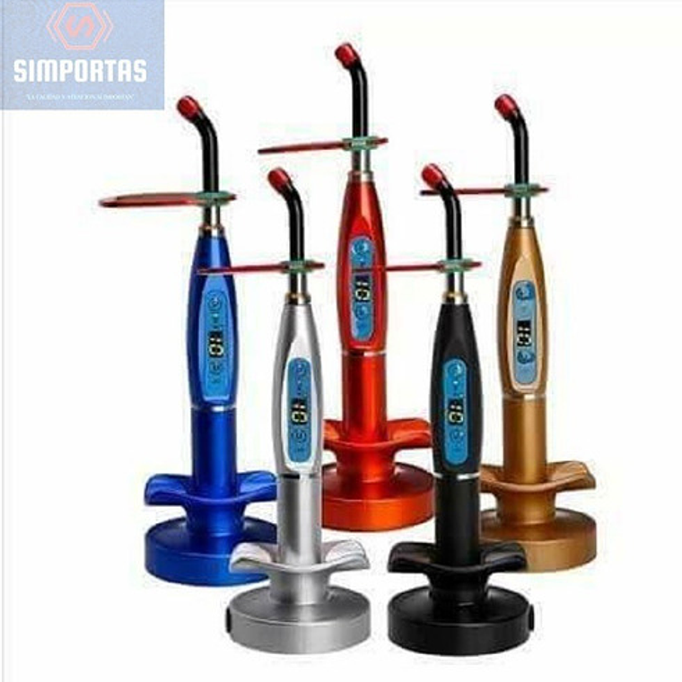 Lámpara Fotocurado Halógena Dental Cromada 2000 Mws Santiago 4