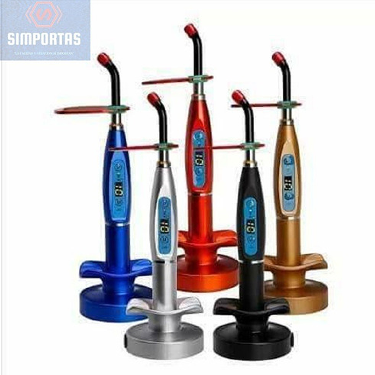 Lámpara Fotocurado Halógena Dental Cromada 2000 Mws Santiago 20