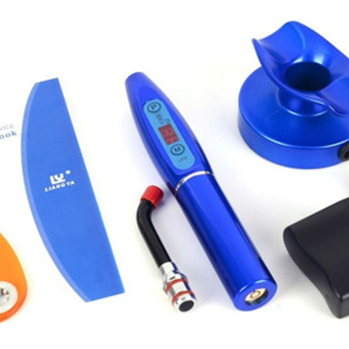 Lámpara Fotocurado Halógena Dental Cromada 2000 Mws Santiago 22