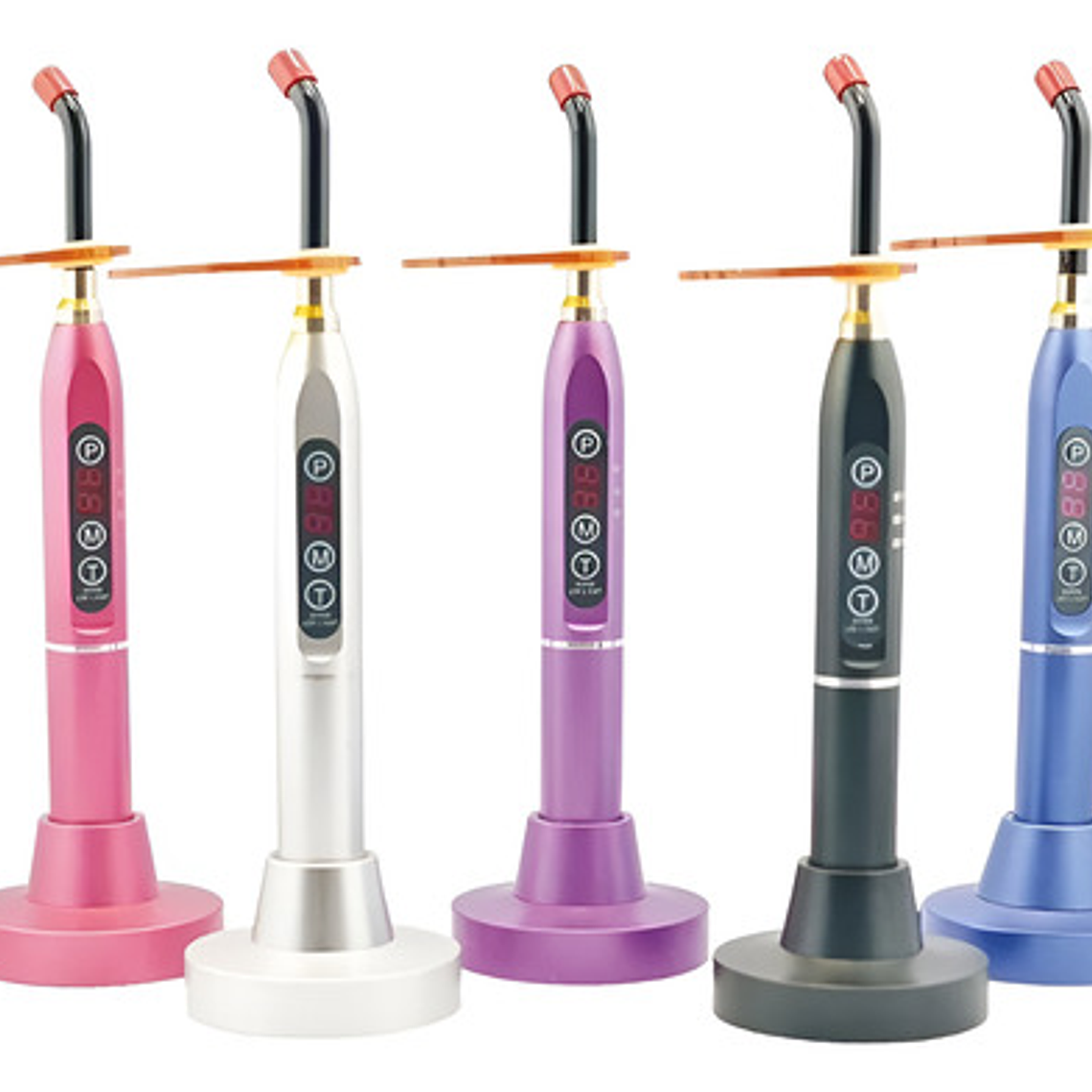 Lámpara Fotocurado Halógena Dental Cromada 2000 Mws Santiago 43