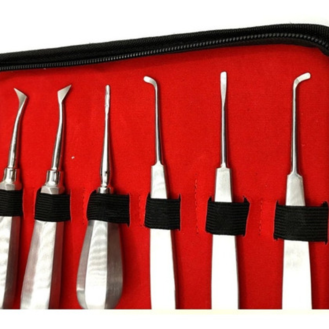 Elevadores Exodoncia Set De 13u Dental Estuche Santiago 4