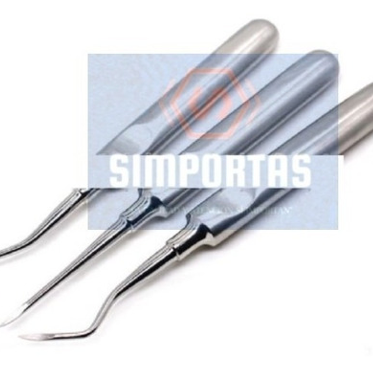 Elevadores Para Restos Apicales Dental Set De 3u Santiago 6