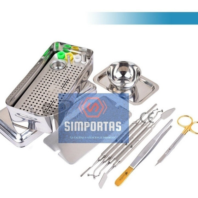 Caja Para Plasma Rico Fibrina Prf + Herramientas Stgo. 1
