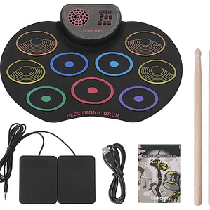 Batería Eléctrica Compacta Para Niños Y Adultos Entretencion