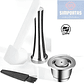 1 Cápsula Reutilizable Acero Para Nespresso + Apisonador Y + - Miniatura 1