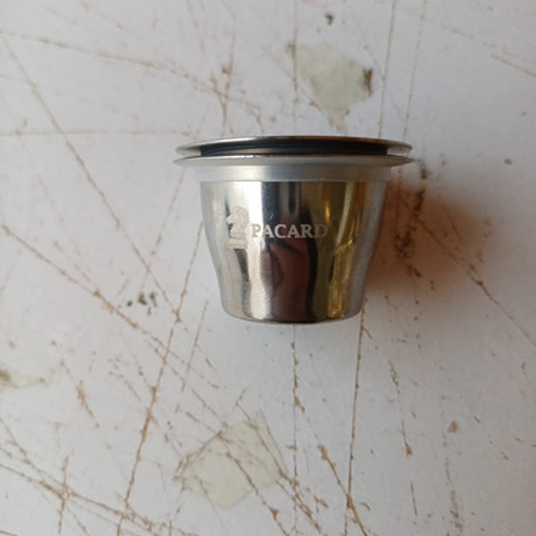 1 Cápsula Reutilizable Acero Para Nespresso + Apisonador Y + 11