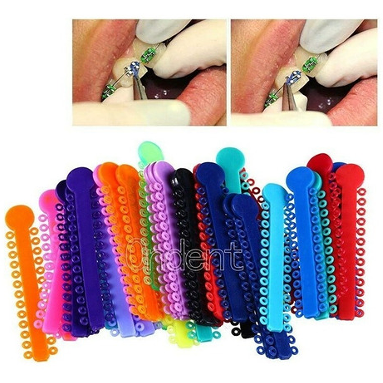 Ligaduras Ortodoncia Elásticos Multicolores Las Más Lindas 4