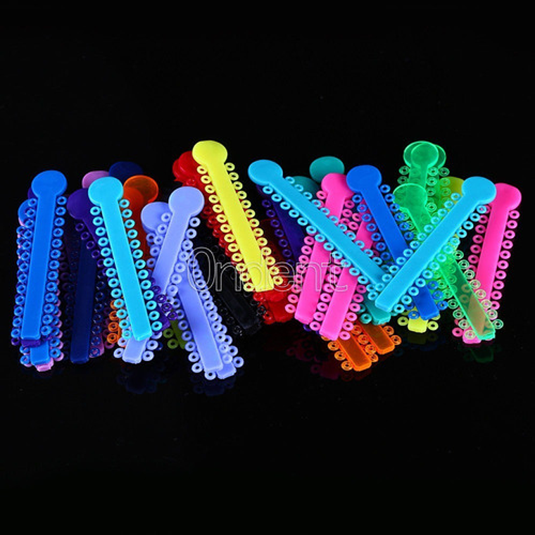 Ligaduras Ortodoncia Elásticos Multicolores Las Más Lindas 8