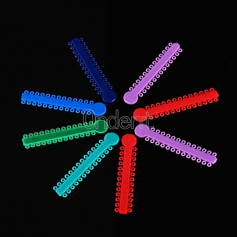 Ligaduras Ortodoncia Elásticos Multicolores Las Más Lindas 9