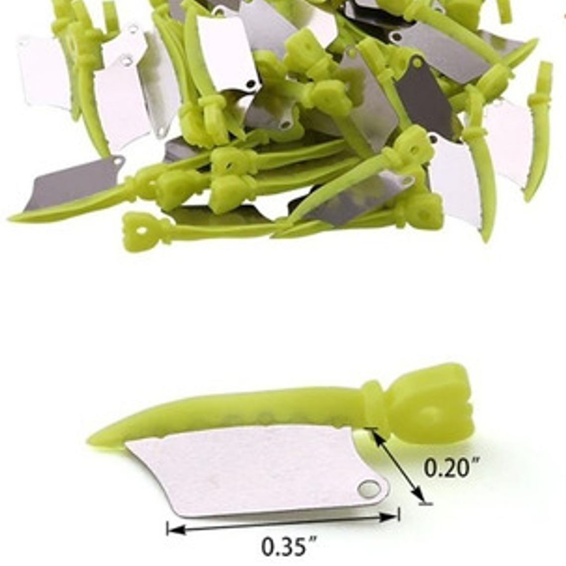 Cuñas Plásticas C/ Banda Incorporada Cajita 50u Calidad Stgo 9