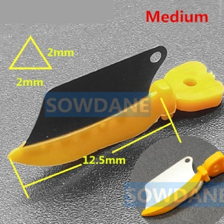 Cuñas Plásticas C/ Banda Incorporada Cajita 50u Calidad Stgo 15