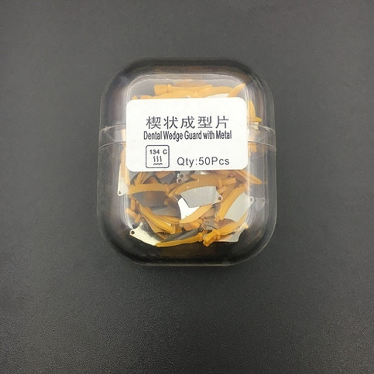 Cuñas Plásticas C/ Banda Incorporada Cajita 50u Calidad Stgo 16