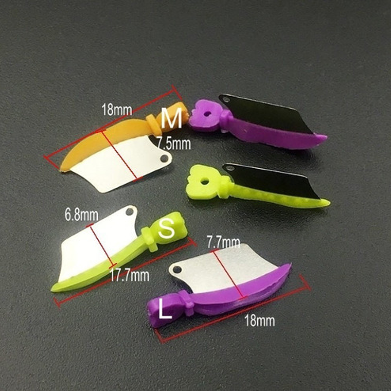 Cuñas Plásticas C/ Banda Incorporada Cajita 50u Calidad Stgo 17