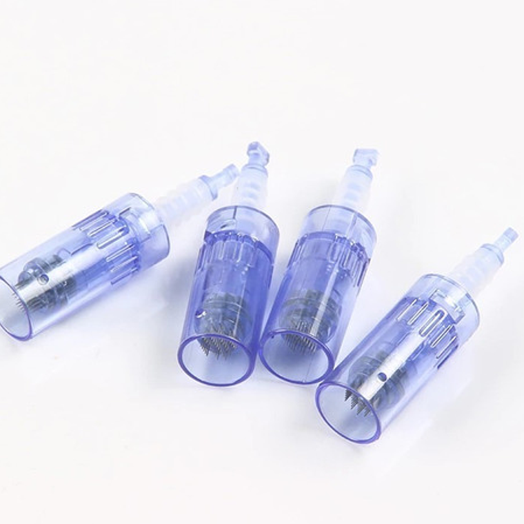 10 Uds Agujas Para Dermapen / Azules De Mejor Calidad Stgo 2