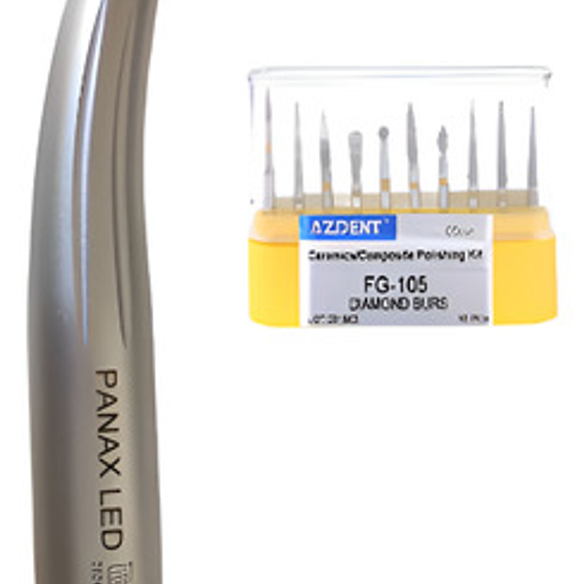 Turbina Dental Led Midwest + 10 Fresas Regalo Santiago 1