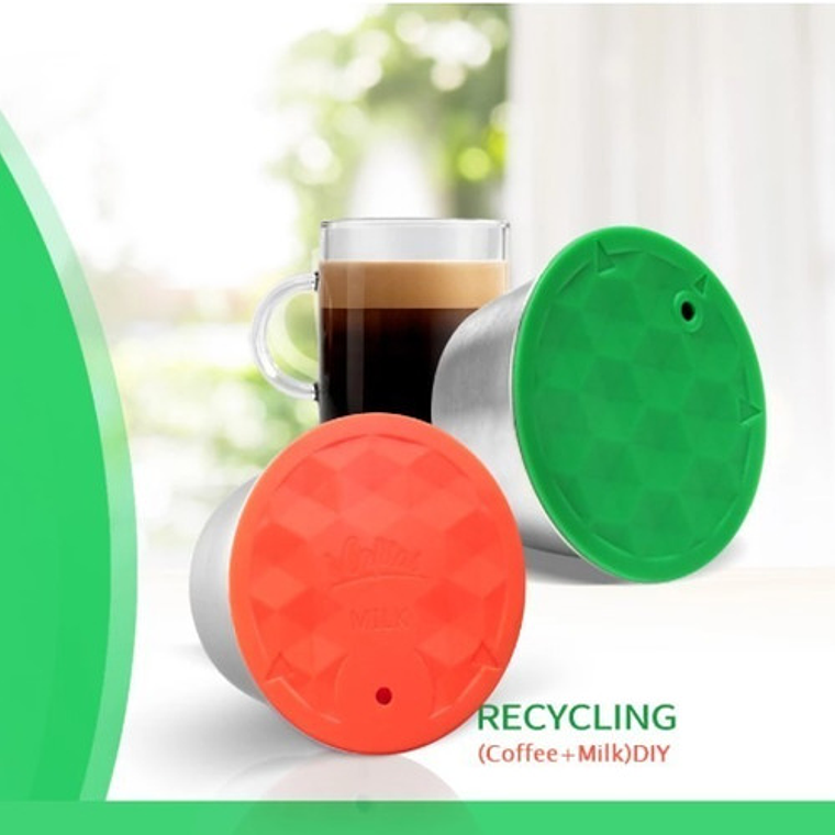 Kit Capsulas Dolce Gusto Acero Café Y Leche + Accesorios  3