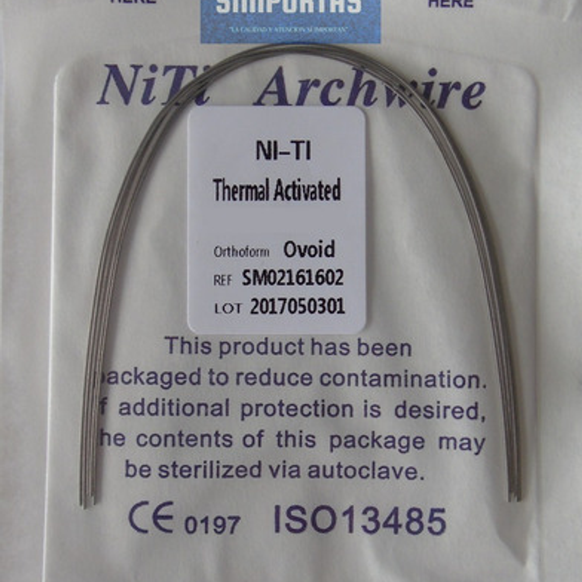 Arcos Ortodoncia Termoactivados Rectangulares Santiago 16