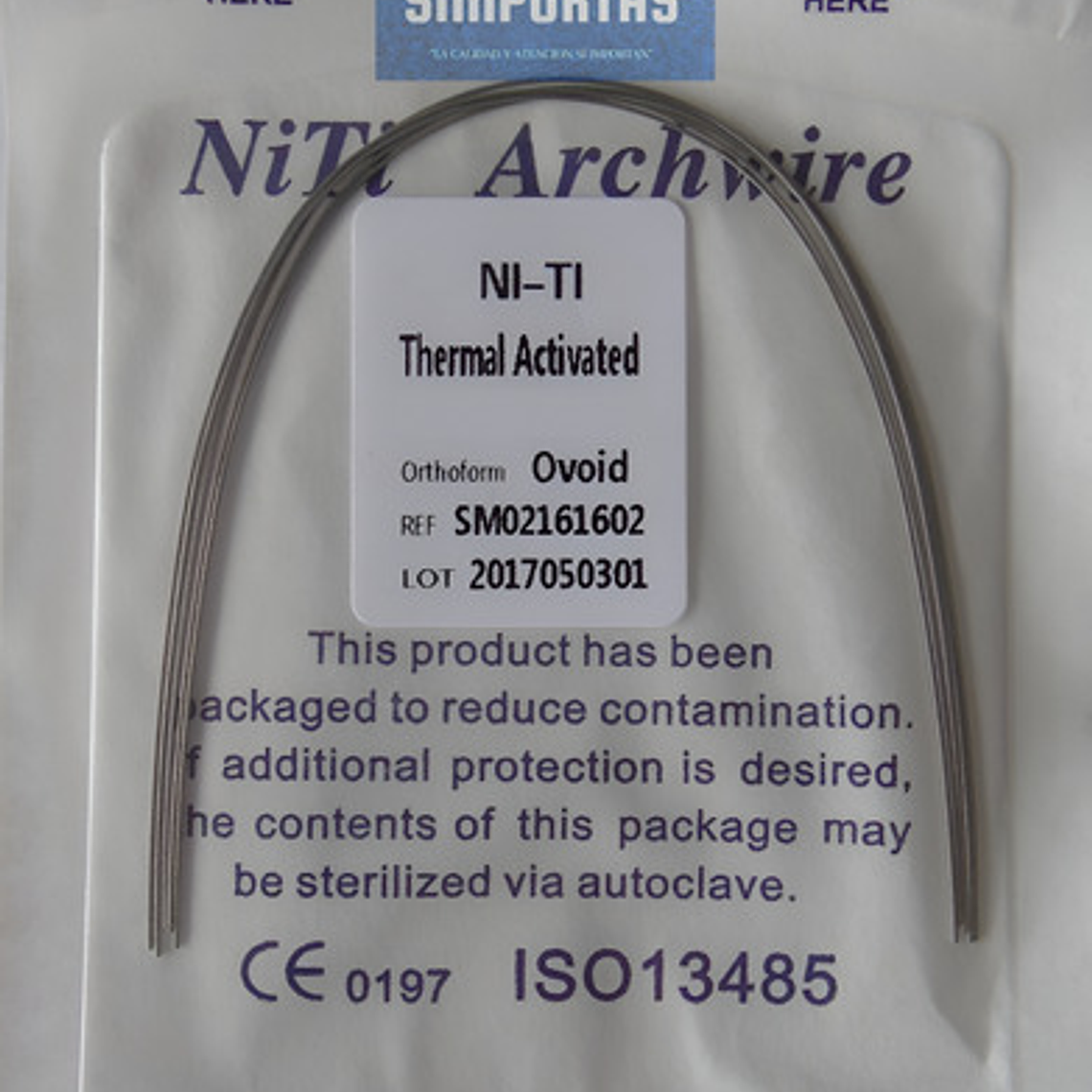 Arcos Ortodoncia Termoactivados Rectangulares Santiago 31