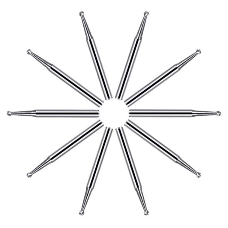 Fresas Carbide Alta Velocidad Odontología Set 5u Santiago 11