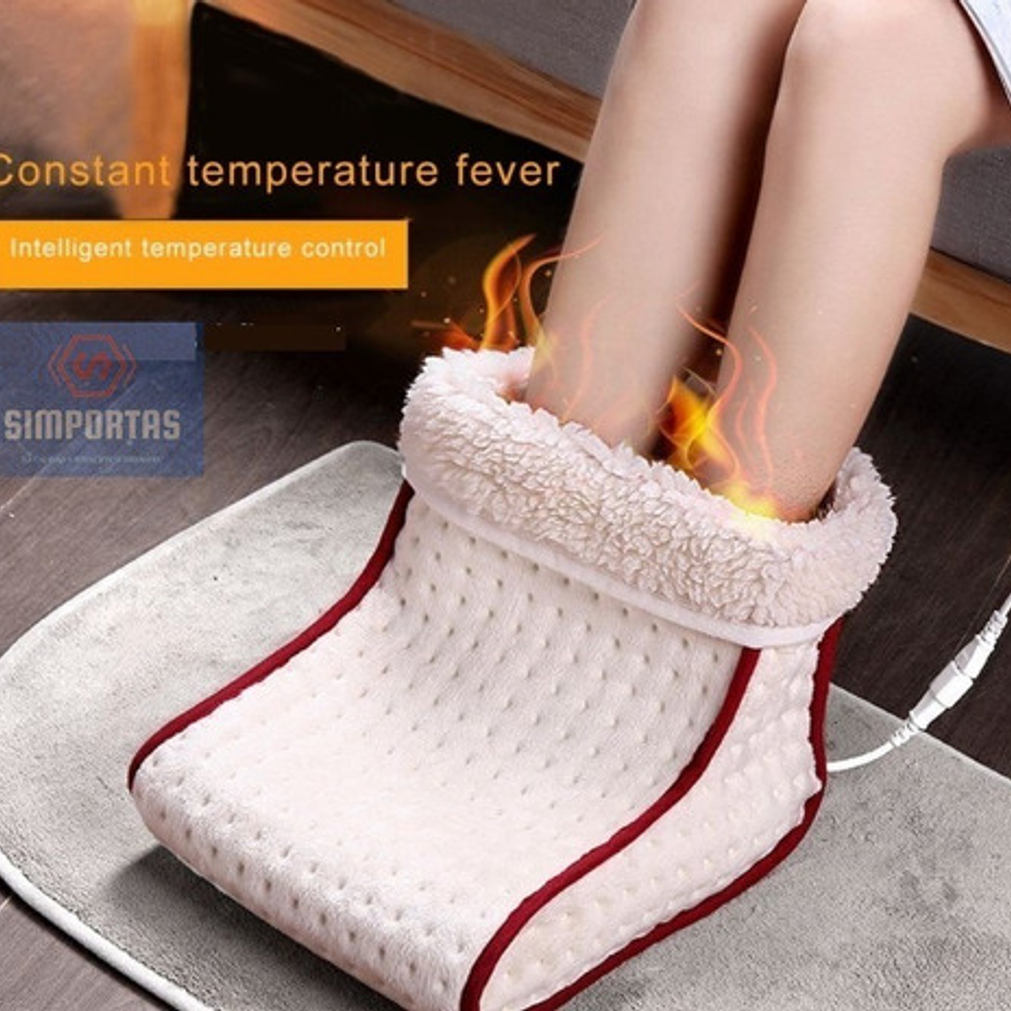 Calienta Pies Suave Para Adultos Calidad Santiago 4