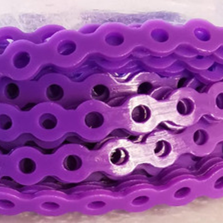 Cadeneta Elástica Ortodoncia Diversos Colores Cadena Stgo. 48