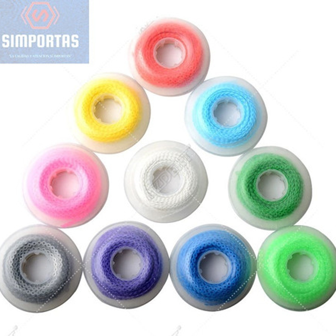 Cadeneta Elástica Ortodoncia Diversos Colores Cadena Stgo. 225