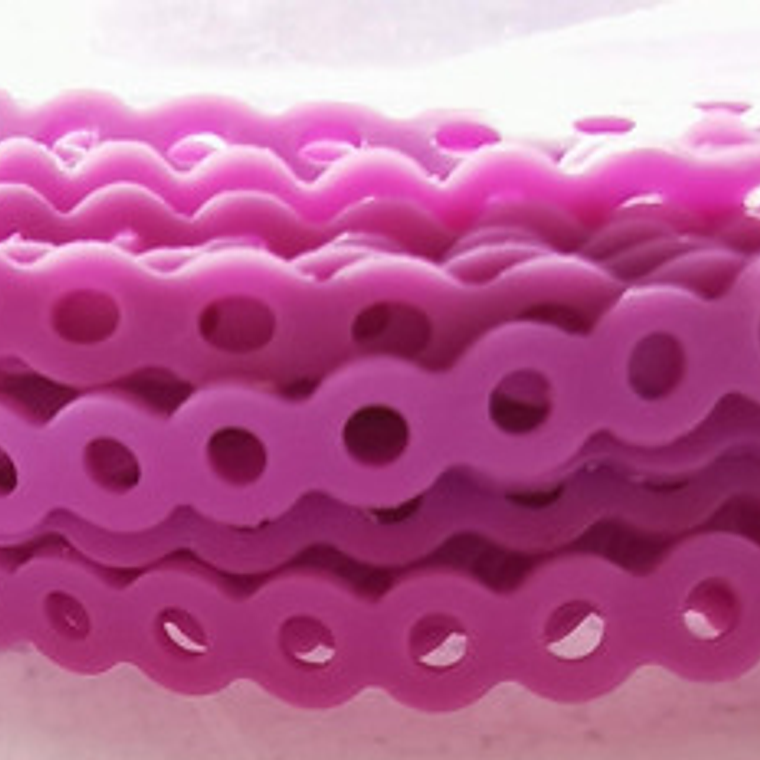 Cadeneta Elástica Ortodoncia Diversos Colores Cadena Stgo. 243