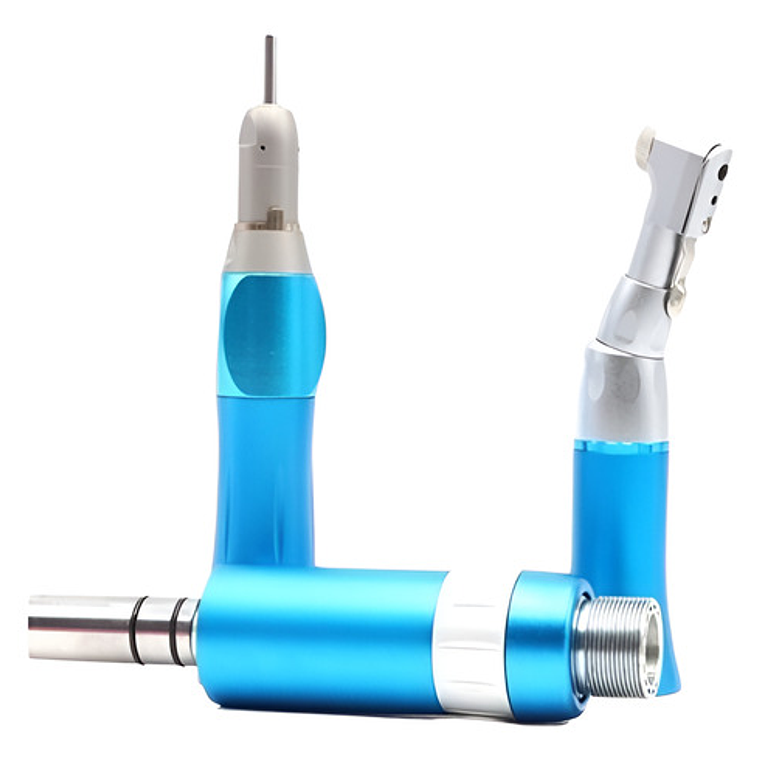 Kit Micromotor Azul Metálico Competo Calidad 3 Partes Stgo. 2