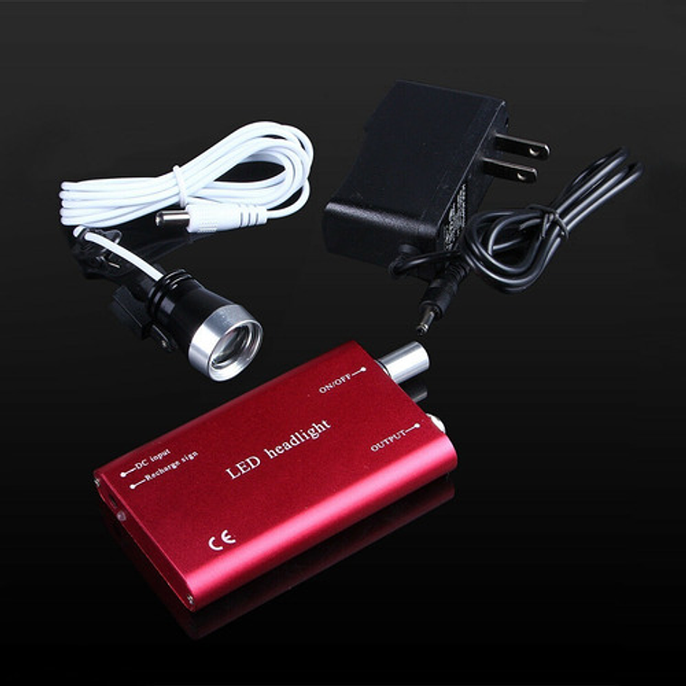 Lupas Binoculares Quirúrgicas 3.5 X 420 Luz Led Santiago 13