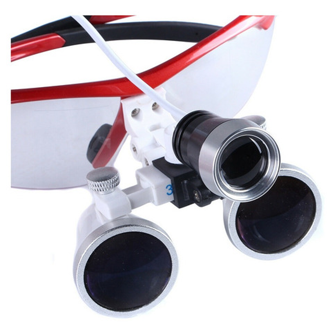 Lupas Binoculares Quirúrgicas 3.5 X 420 Luz Led Santiago 15