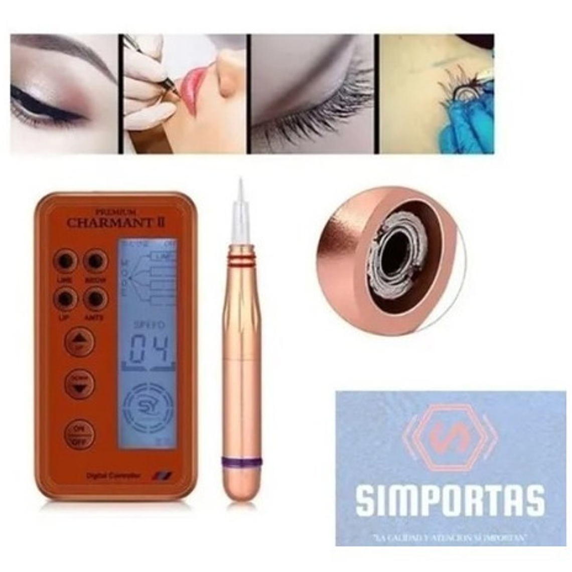 Dermografo Charmant Premium Ii Microblading Liner Stgo 1