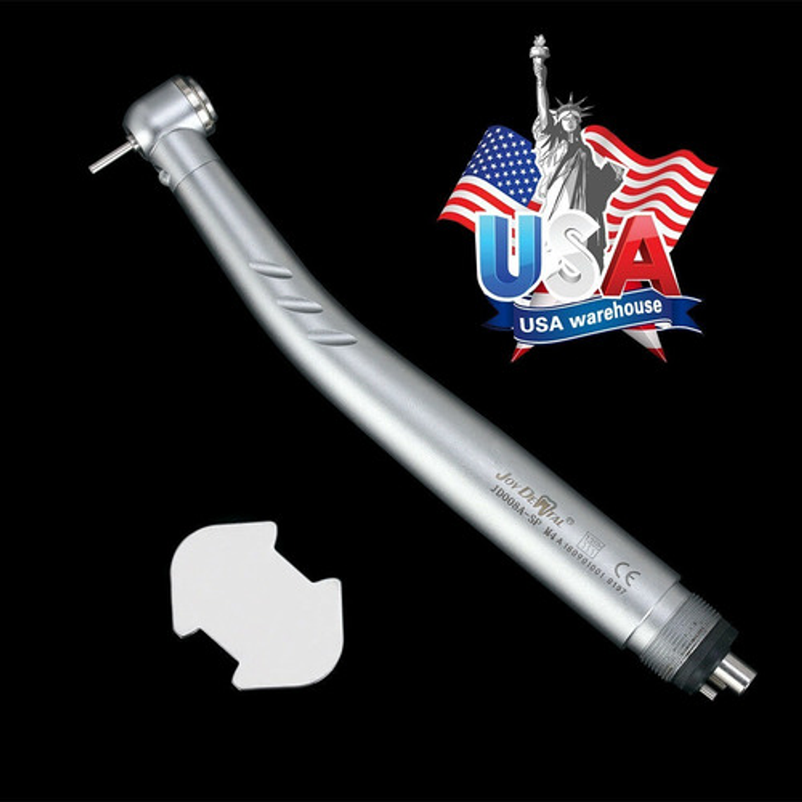 Turbina Dental Led, Borden, Push Button, Santiago 4