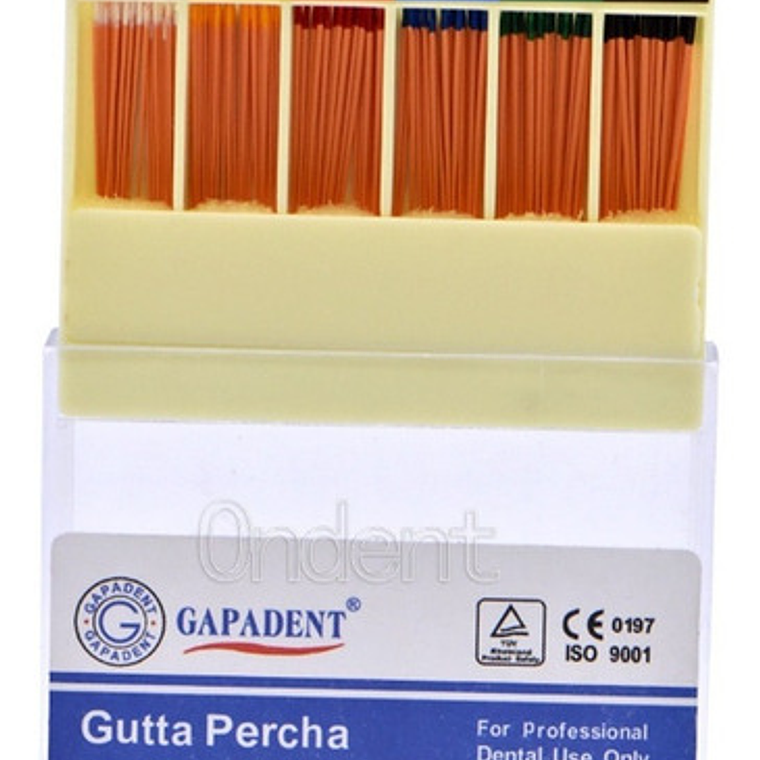 Conos De Gutapercha Para Endodoncia. 1 Cajita De 120u Stgo. 2