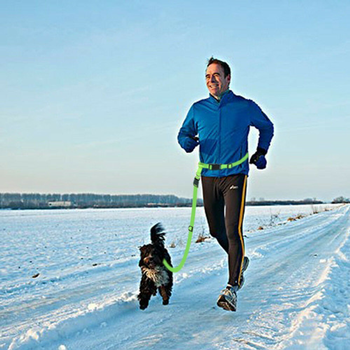 Cinturón Correa Para Correr Con Tu Perro Running Santiago 38