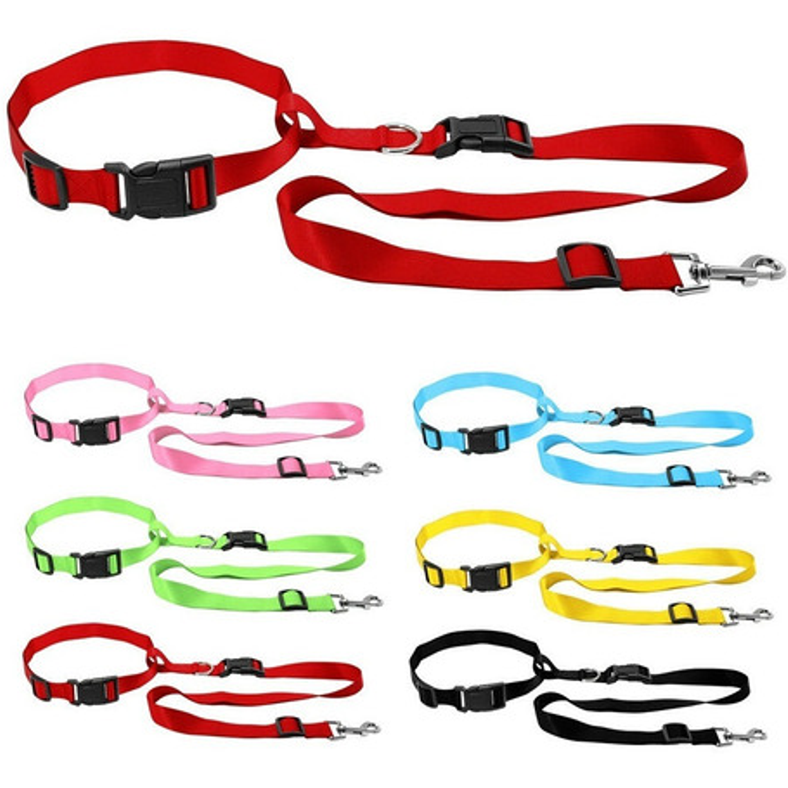 Cinturón Correa Para Correr Con Tu Perro Running Santiago 40